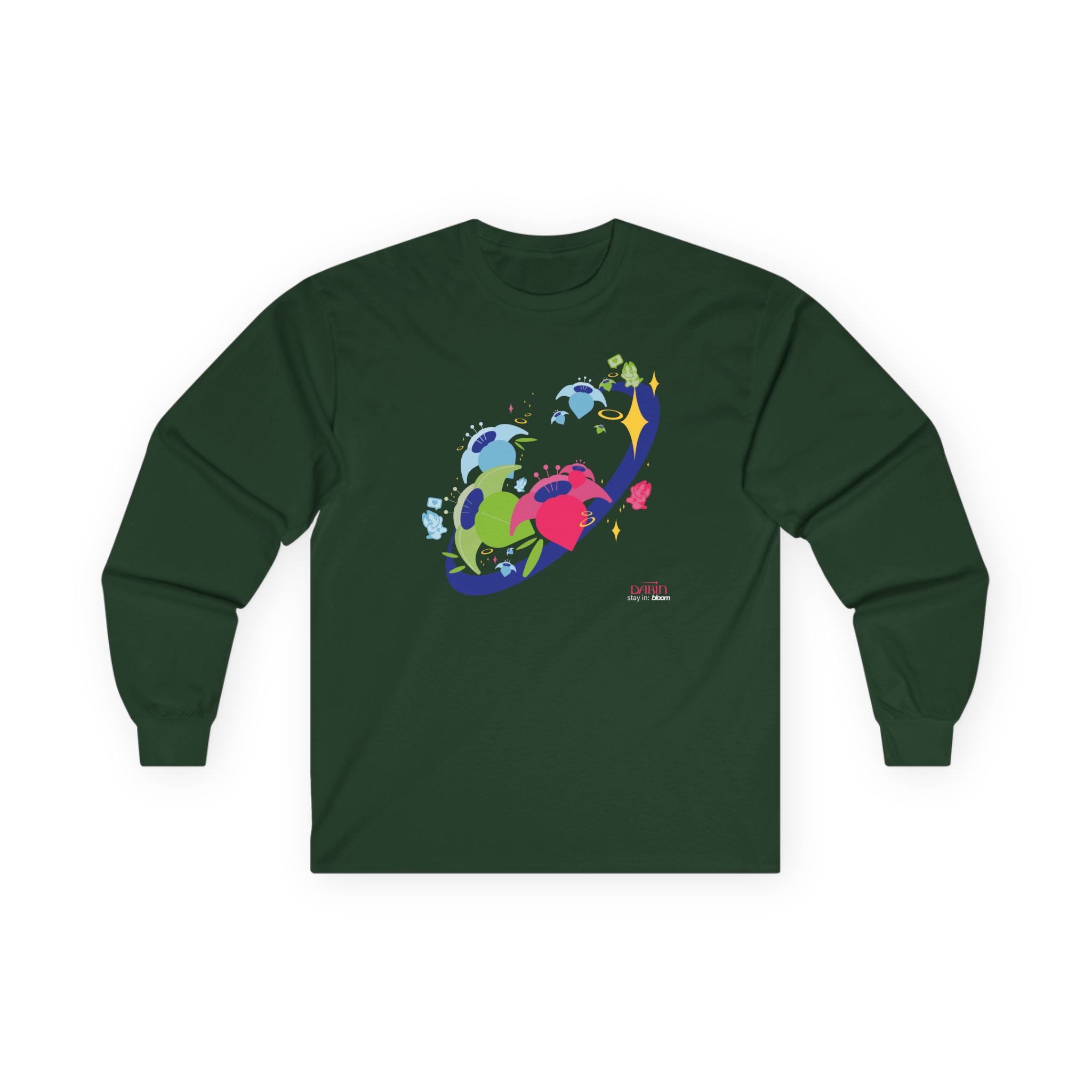 Dabin Stay in Bloom Pigment Dyed Unisex Ultra Cotton Long Sleeve Tee