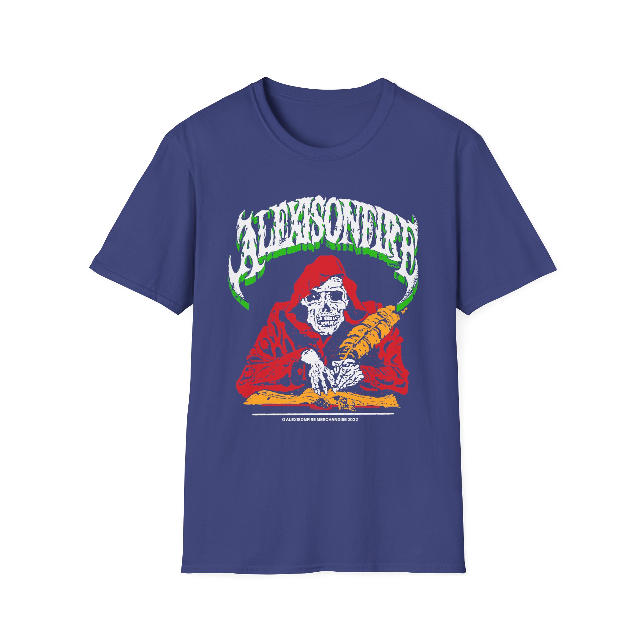 Alexisonfire Skelwrite Unisex Softstyle T-Shirt