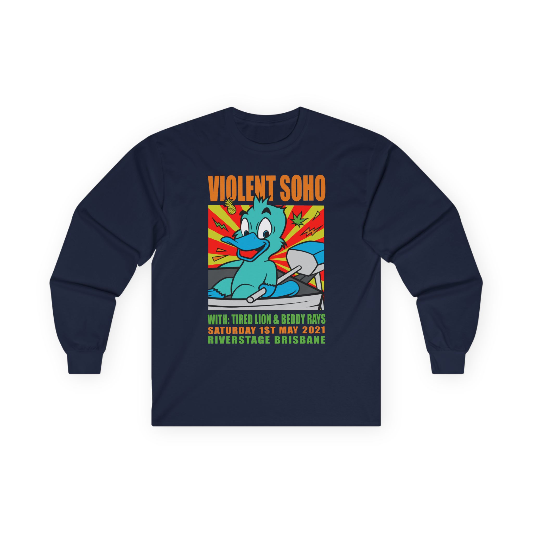 Violent Soho  Event Poster Unisex Ultra Cotton Long Sleeve Tee