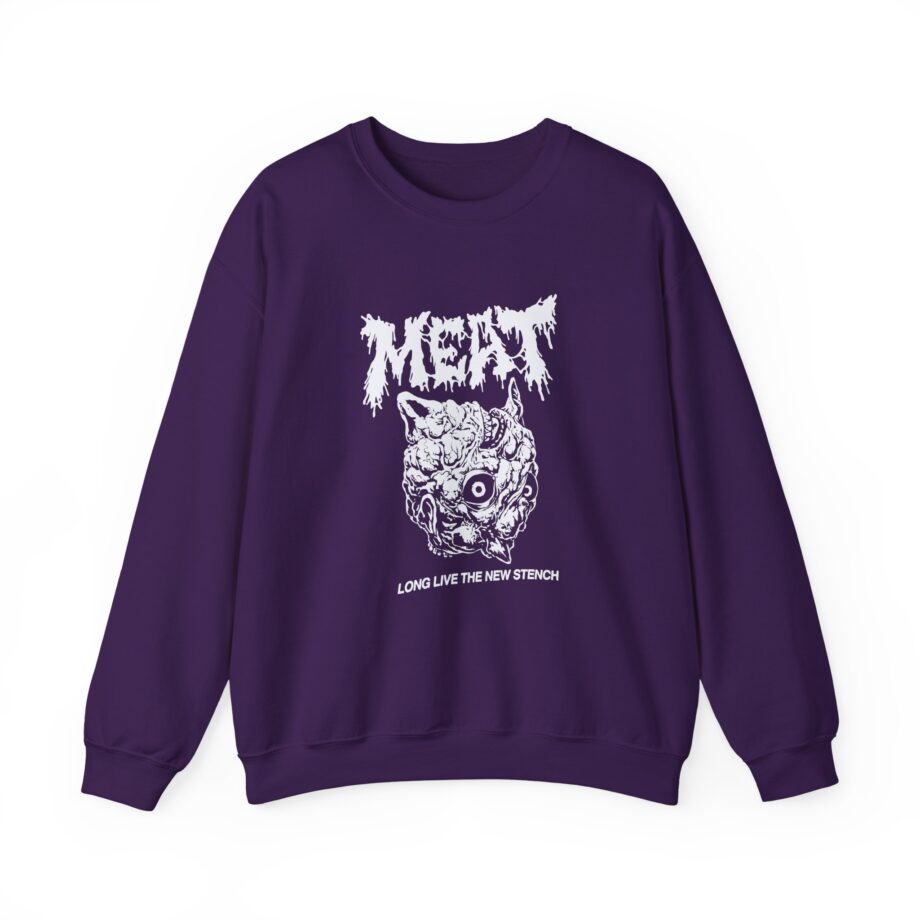 Meatcanyon  Long Live the New Stench Unisex Heavy Blend™ Crewneck Sweatshirt