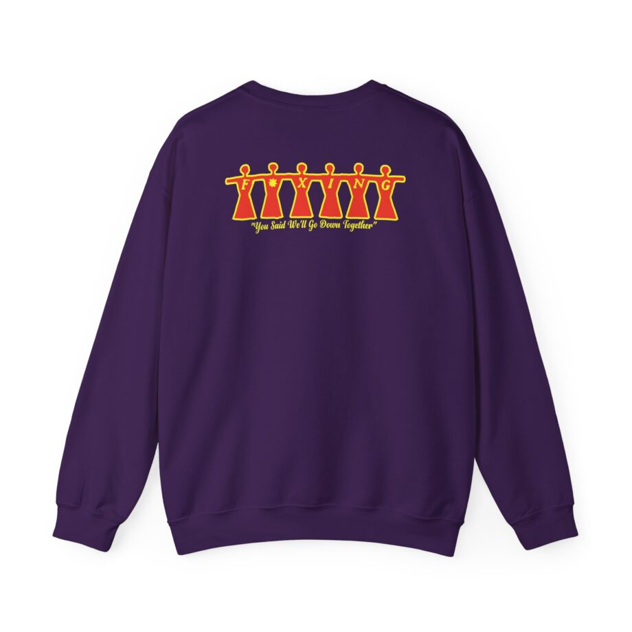 Foxing Moon Face Unisex Heavy Blend™ Crewneck Sweatshirt