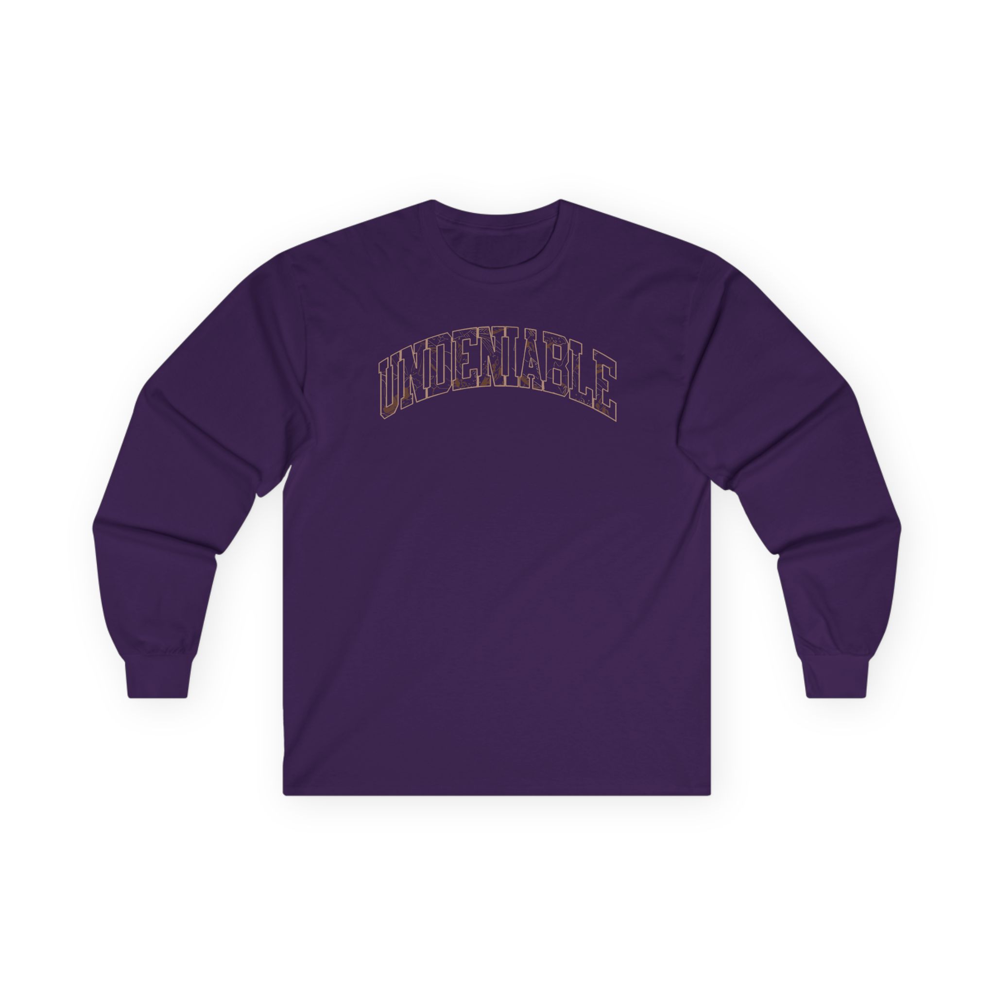 Max Holloway Undeniable Burgundy Unisex Ultra Cotton Long Sleeve Tee
