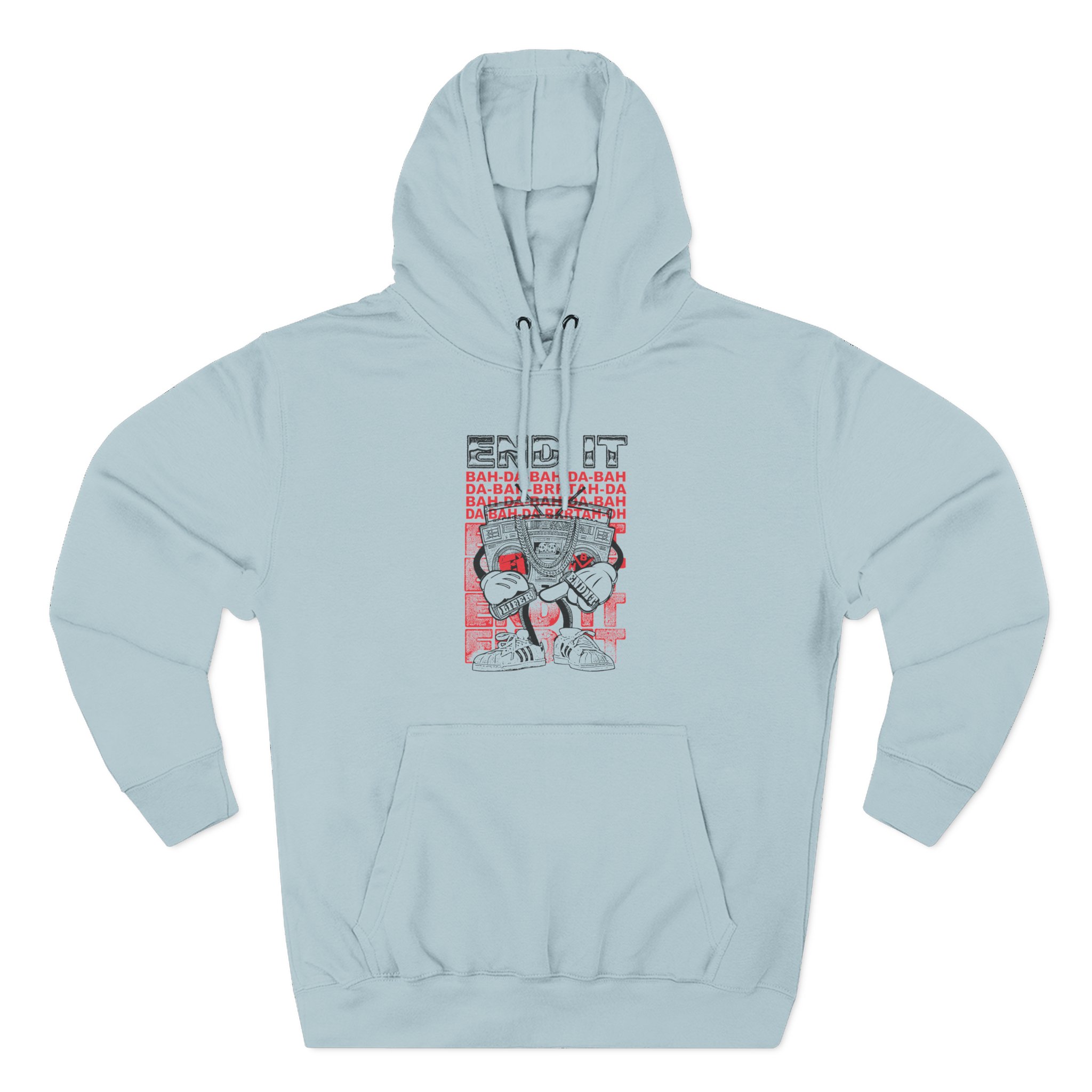 End It Lifer Three-Panel Fleece Hoodie