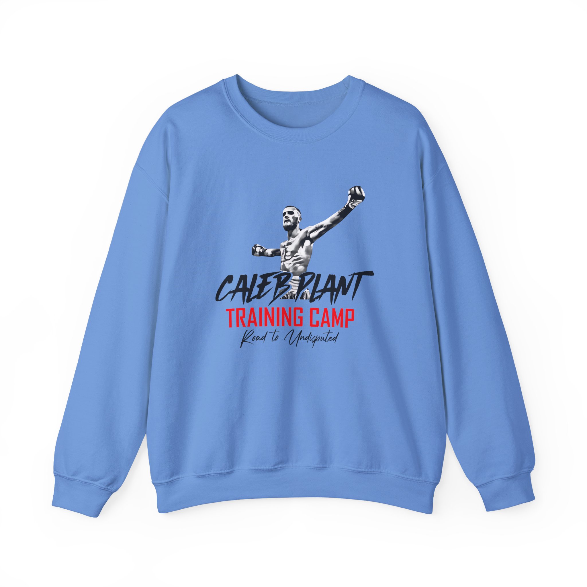 Caleb Plant Training Camp W/ Image Unisex Heavy Blendâ„¢ Crewneck Sweatshirt