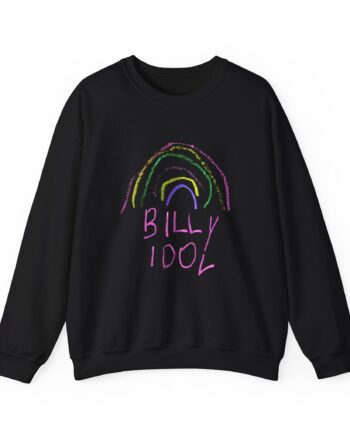 Billy Idol Rainbow Unisex Heavy Blend™ Crewneck Sweatshirt