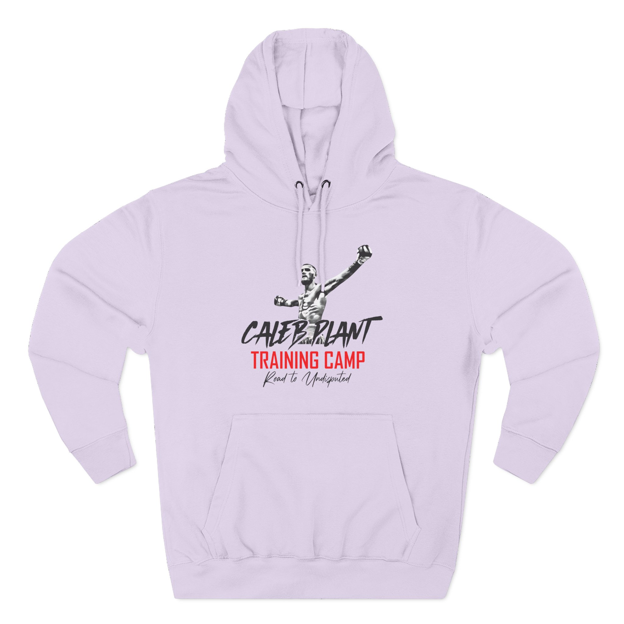 Caleb Plant Training Camp W/ Image Three-Panel Fleece Hoodie