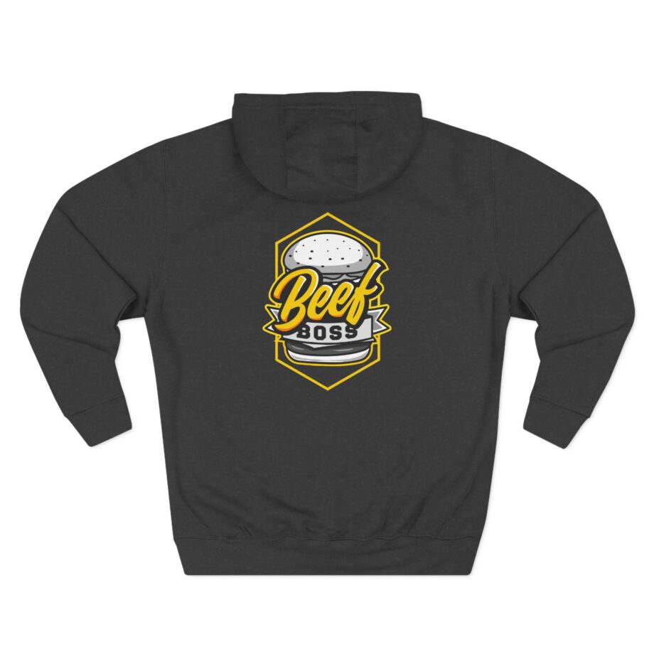 Poofesure Three-Panel Fleece Hoodie
