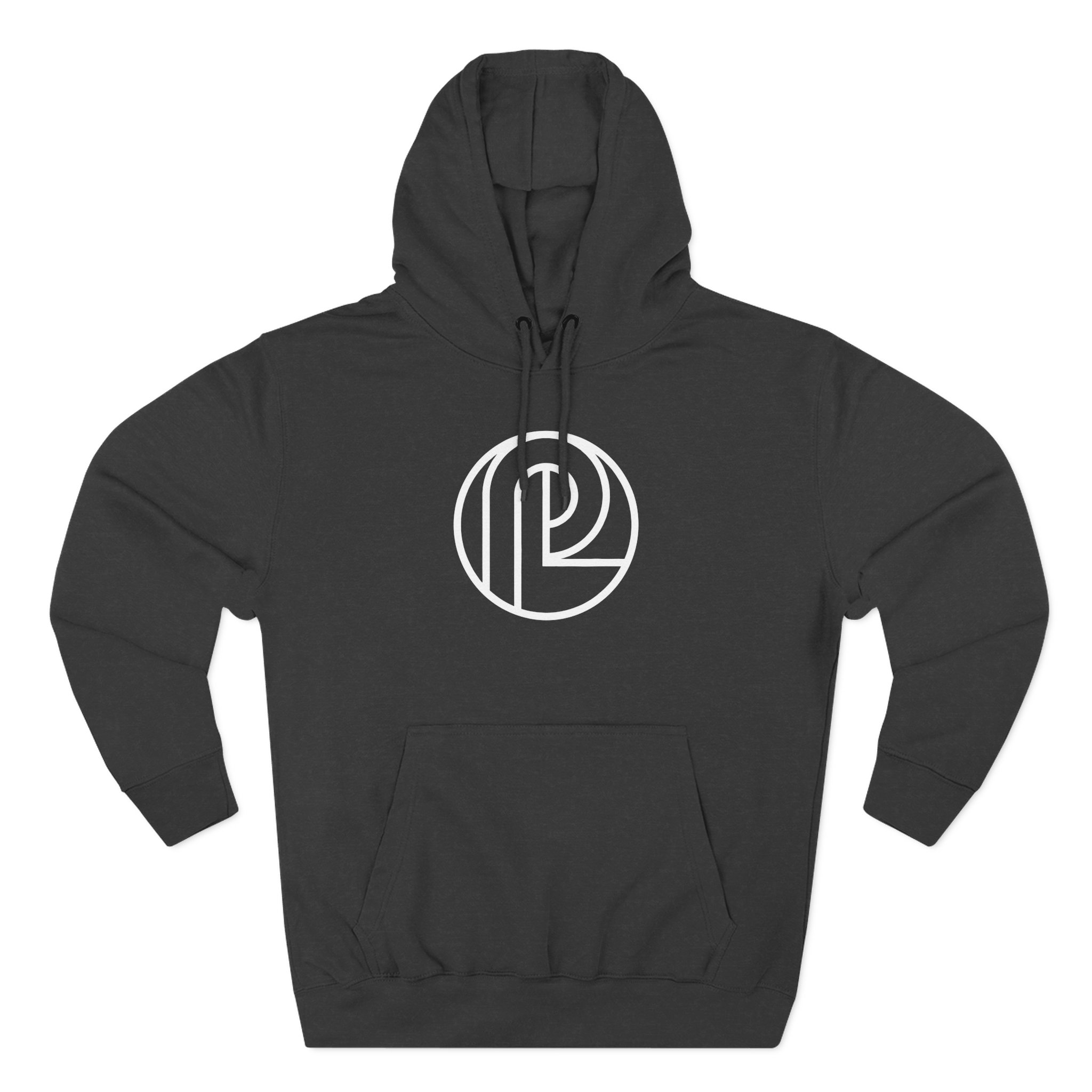 Pretty Lights Badge Logo Three-Panel Fleece Hoodie