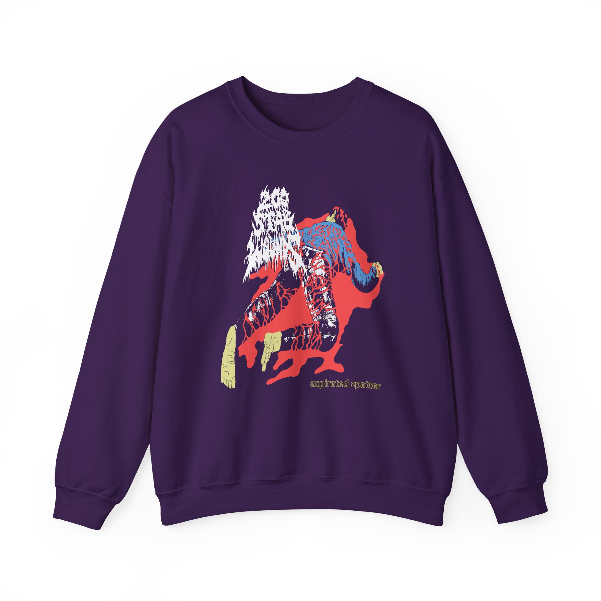 200 Stab Wounds Expirated Spatter Unisex Heavy Blendâ„¢ Crewneck Sweatshirt