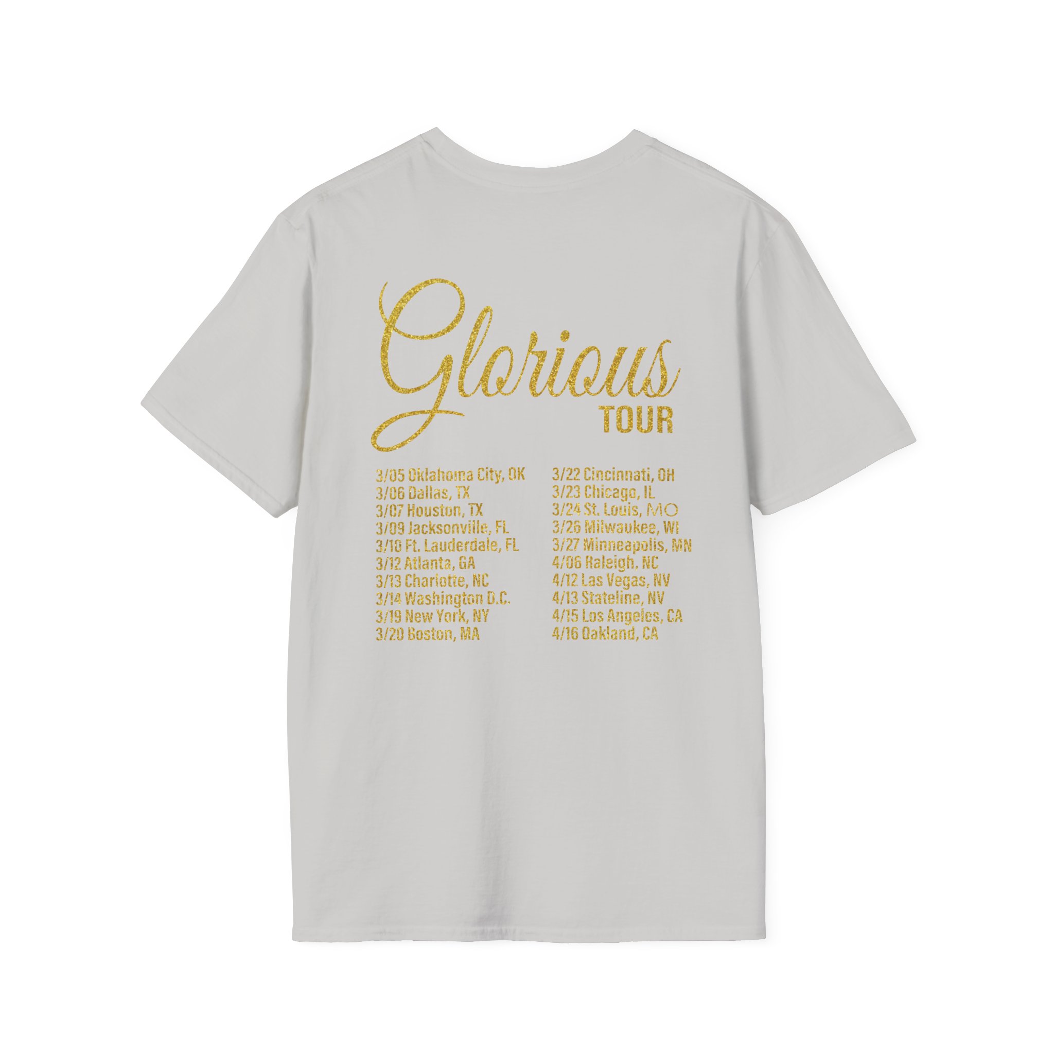 Glorilla Glorious Tour Unisex Softstyle T-Shirt