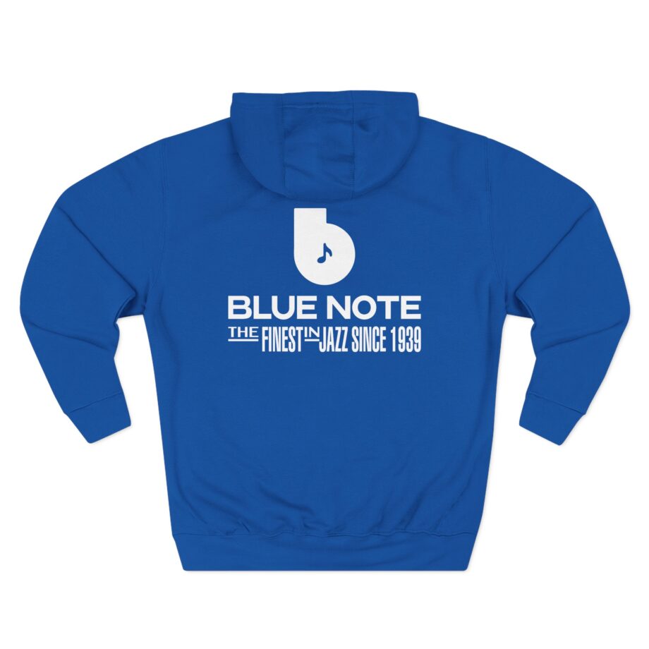 Blue Note Records Three-Panel Fleece Hoodie
