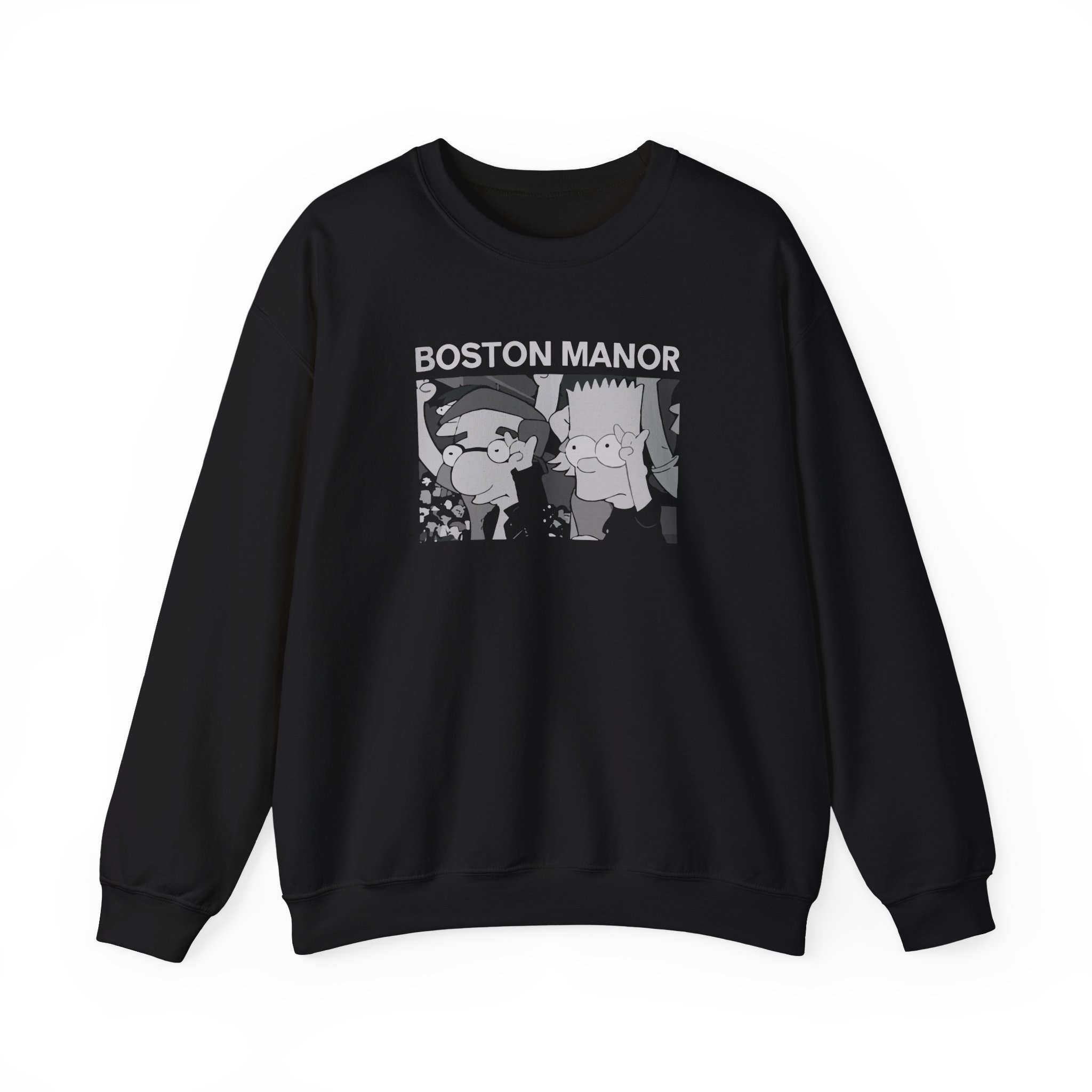Boston Manor Simpsons Unisex Heavy Blendâ„¢ Crewneck Sweatshirt