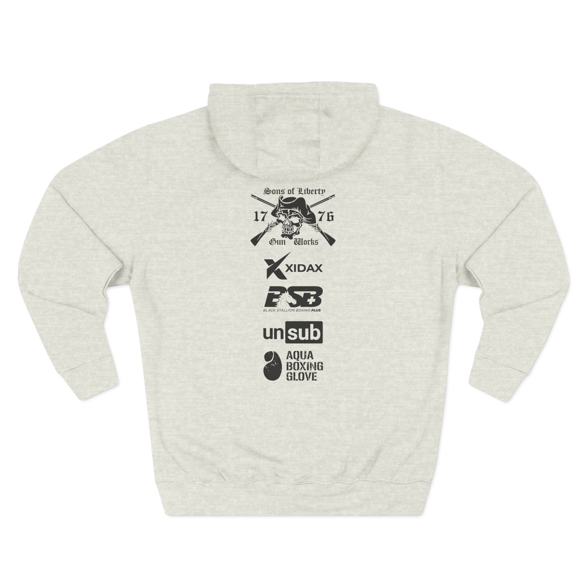 Brandon Herrera Ak Crew Three-Panel Fleece Hoodie