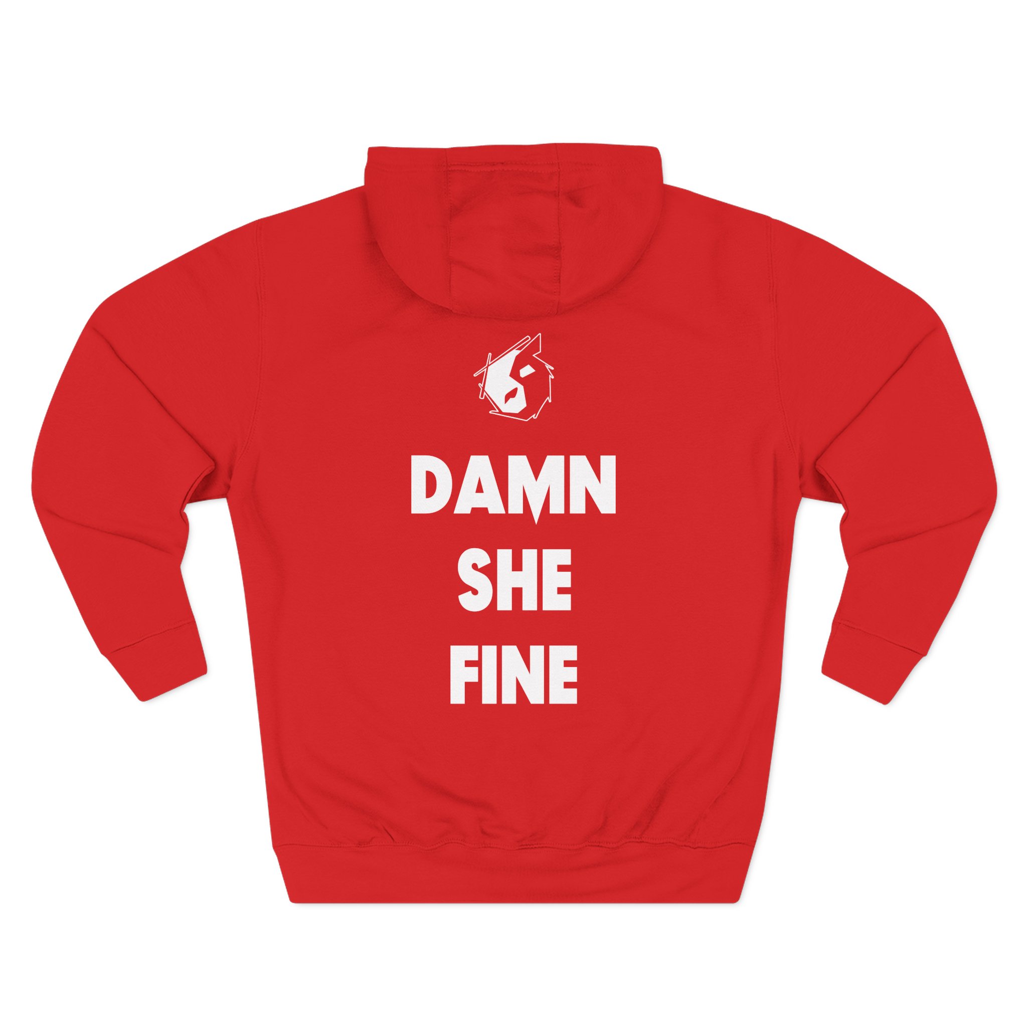 Ying Yang Twins Three Six Nine Damn She Fine Three-Panel Fleece Hoodie