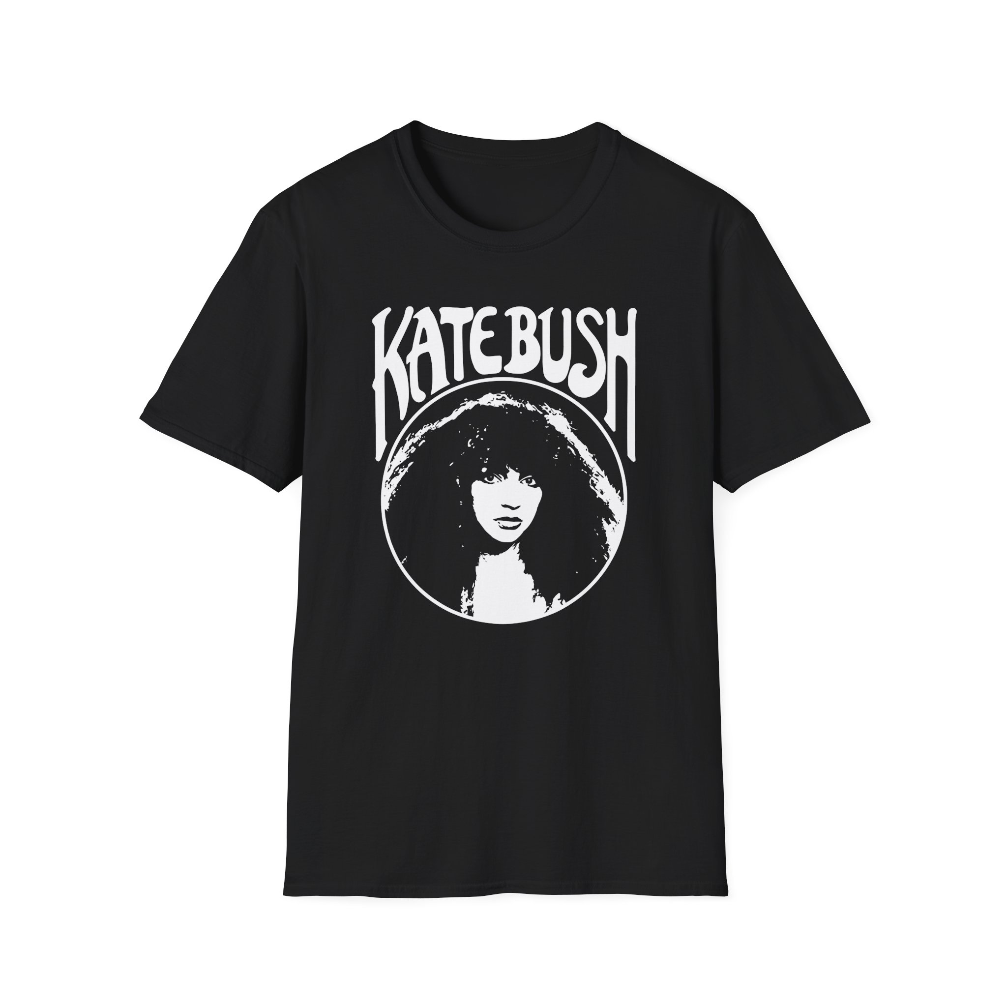 Kate Bush  Circle Logo Unisex Softstyle T-Shirt