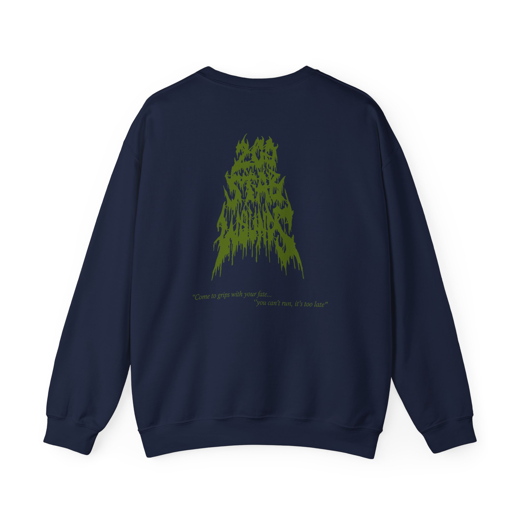 200 Stab Wounds Spider Skull Unisex Heavy Blendâ„¢ Crewneck Sweatshirt