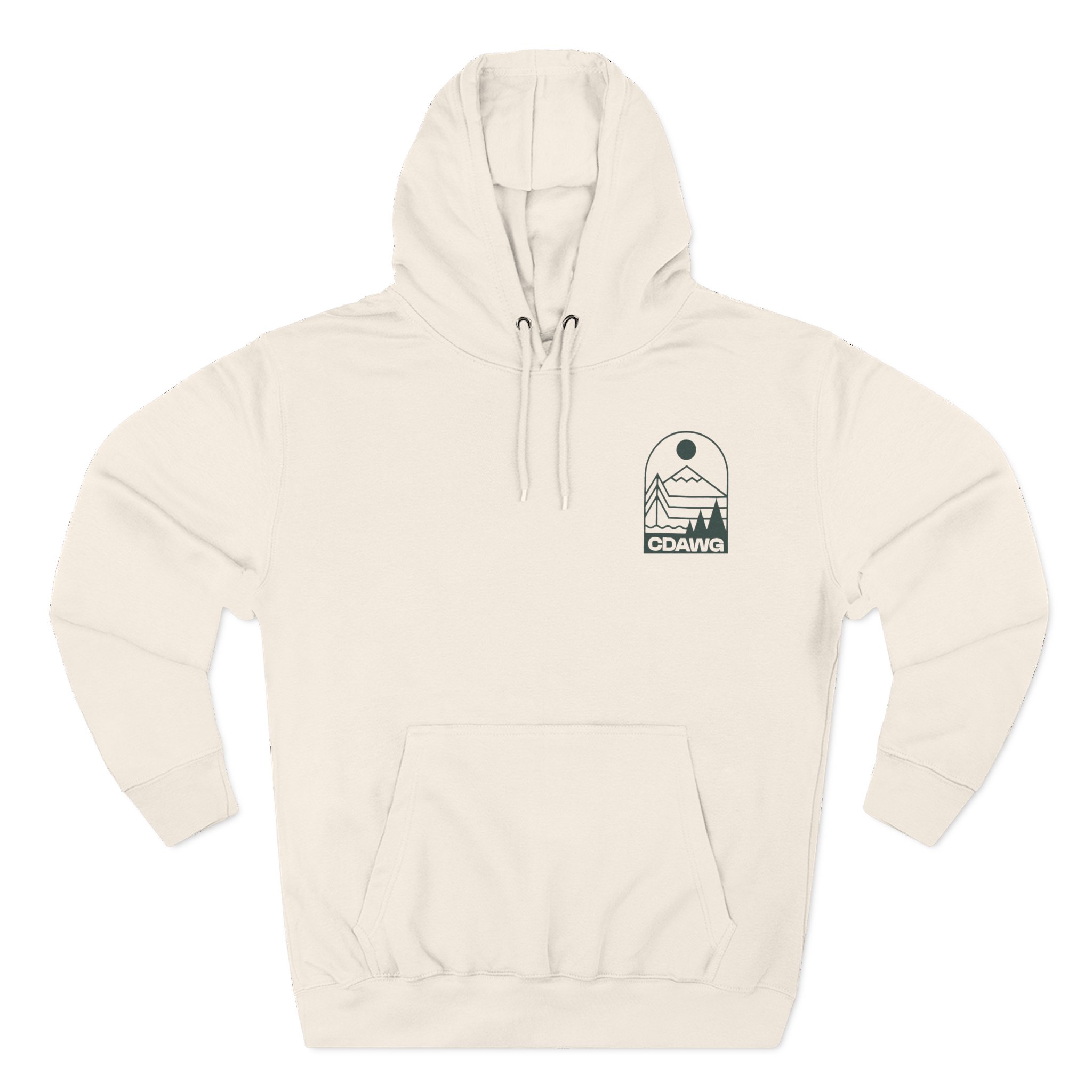 Cdawgva Three-Panel Fleece Hoodie