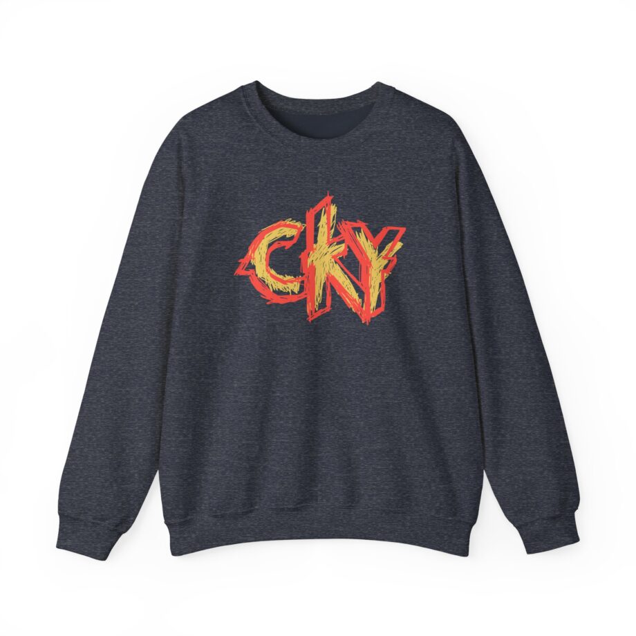 CKY Scribble Logo Unisex Heavy Blend™ Crewneck Sweatshirt