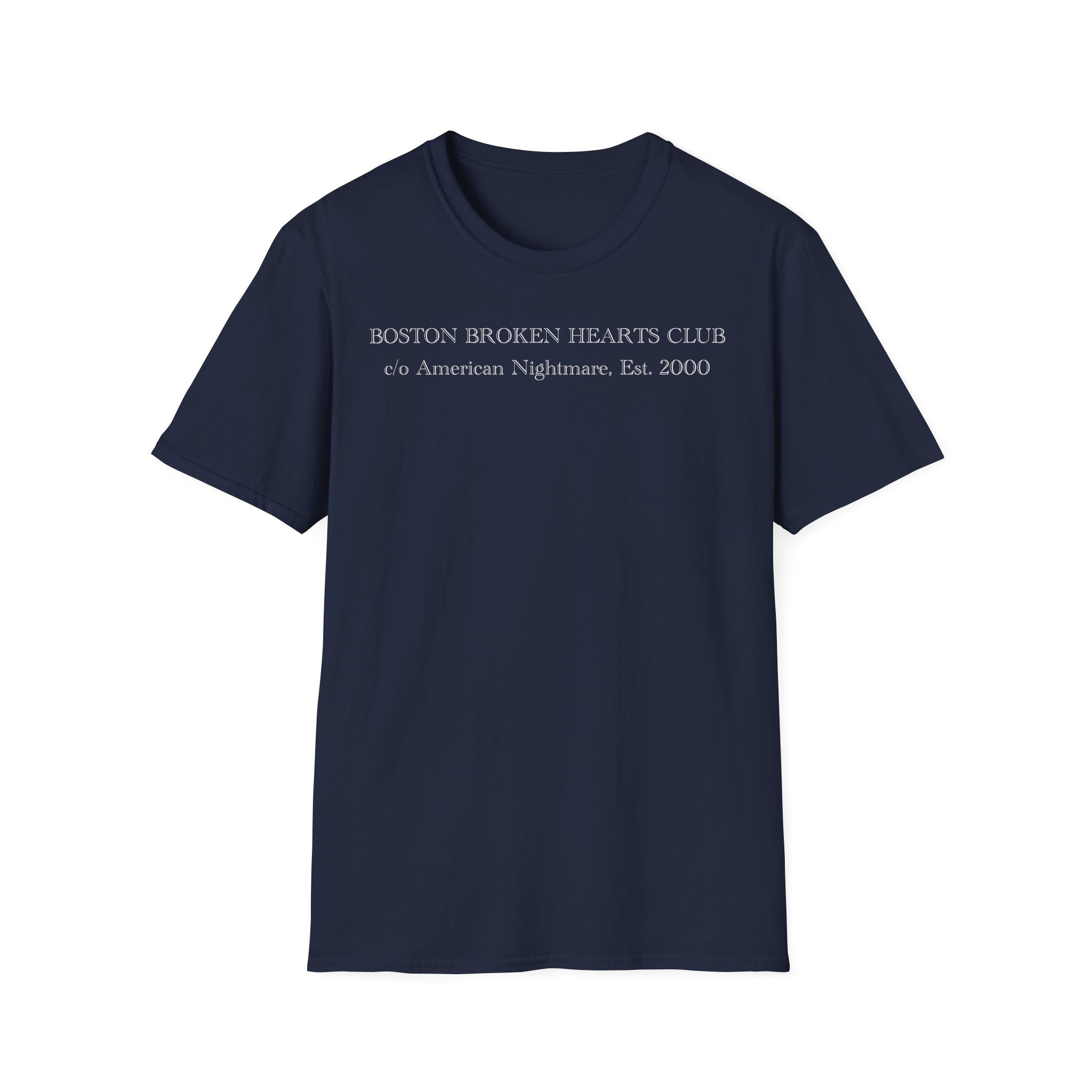 American Nightmare Boston Broken Hearts Club Unisex Softstyle T-Shirt