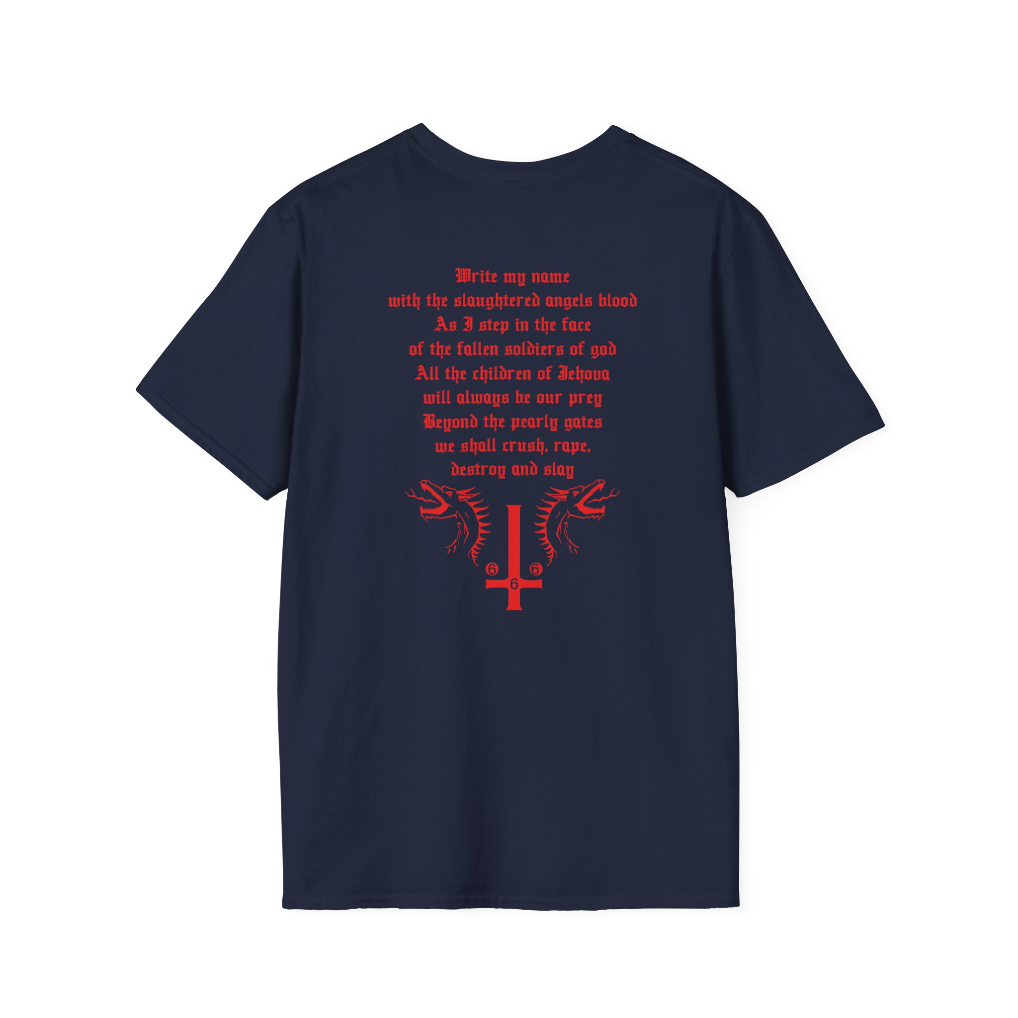 Marduk Demon With Wings Unisex Softstyle T-Shirt