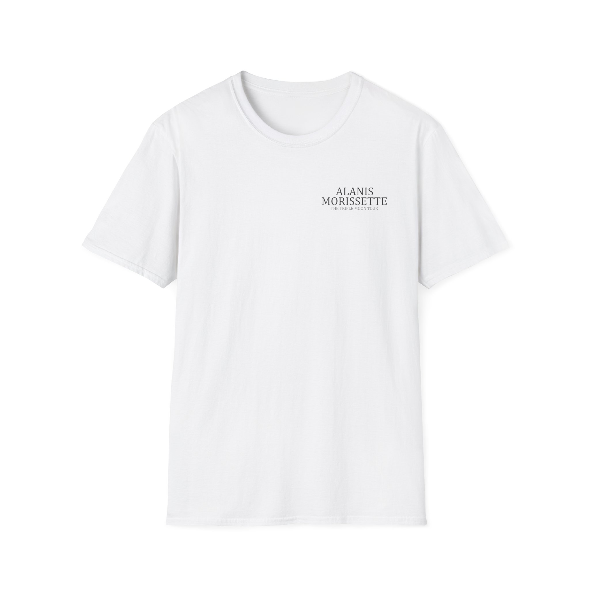 Alanis Morissette The Teple Moon Tour Unisex Softstyle T-Shirt