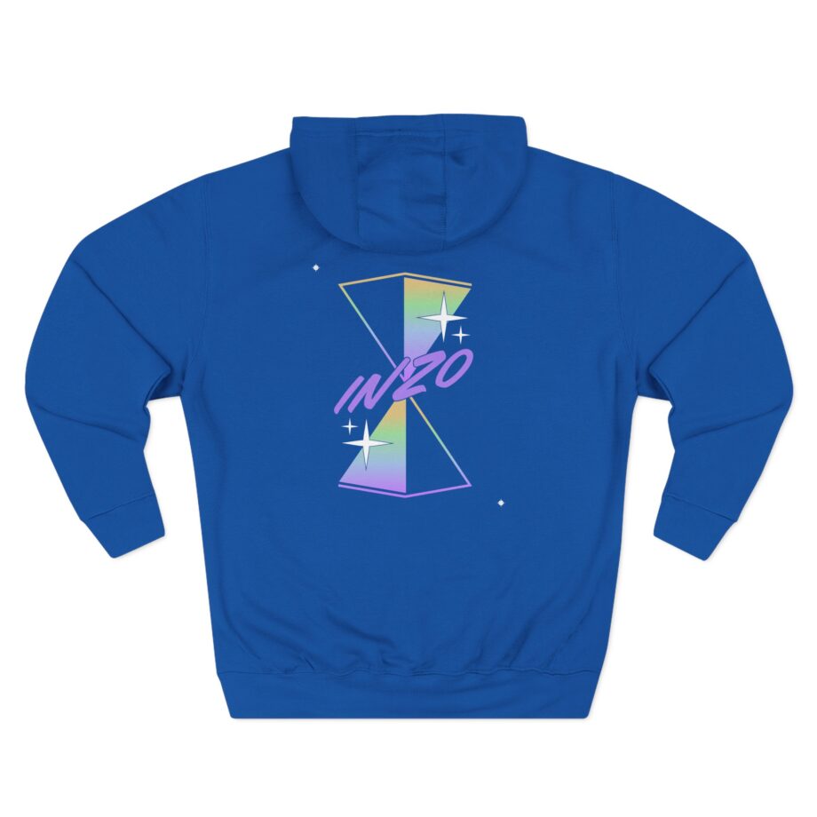 Inzo Three-Panel Fleece Hoodie