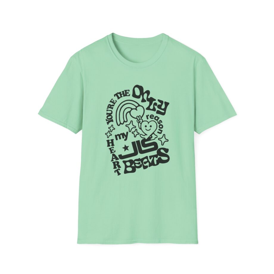 JLS Heart Beats Unisex Softstyle T-Shirt