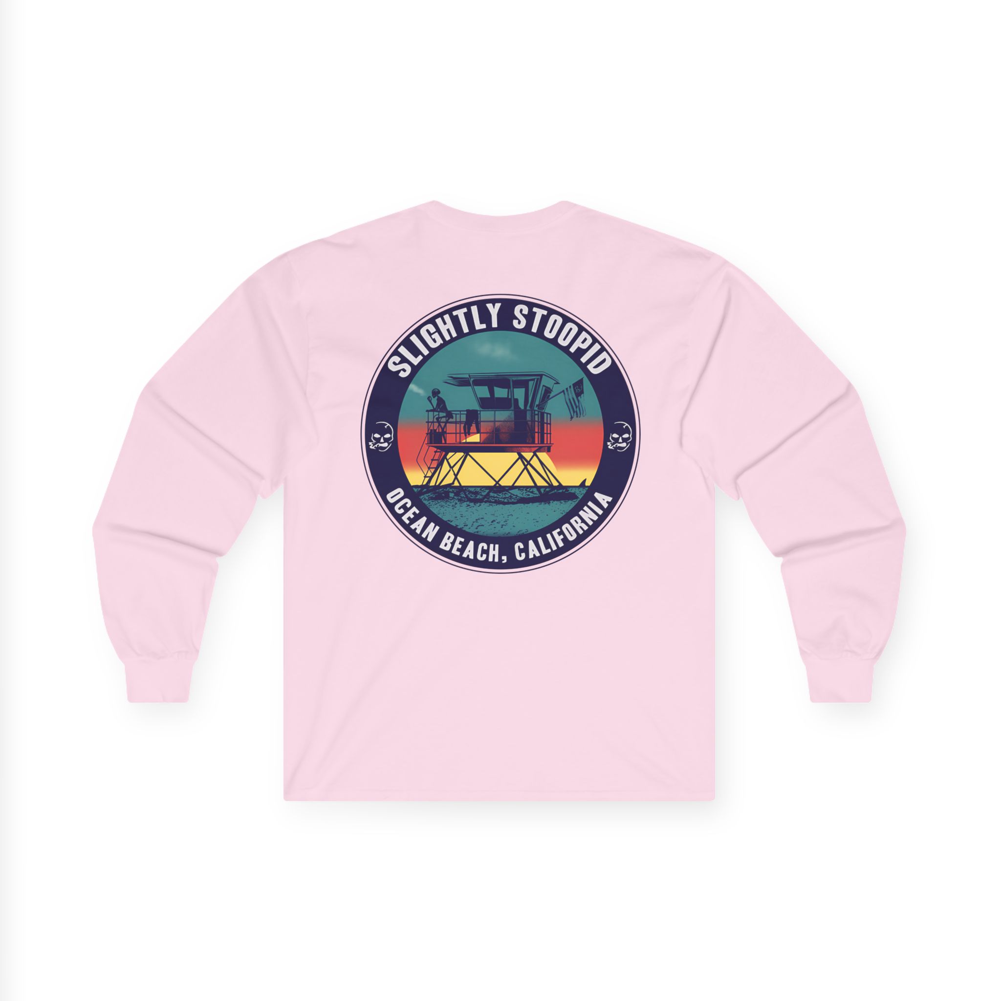 Slightly Stoopid Lifeguard Raglan Unisex Ultra Cotton Long Sleeve Tee