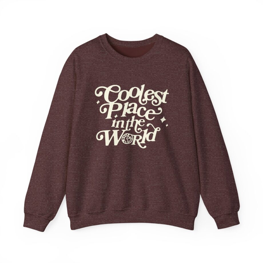 Suki Waterhouse Coolest Place in the World Unisex Heavy Blend™ Crewneck Sweatshirt