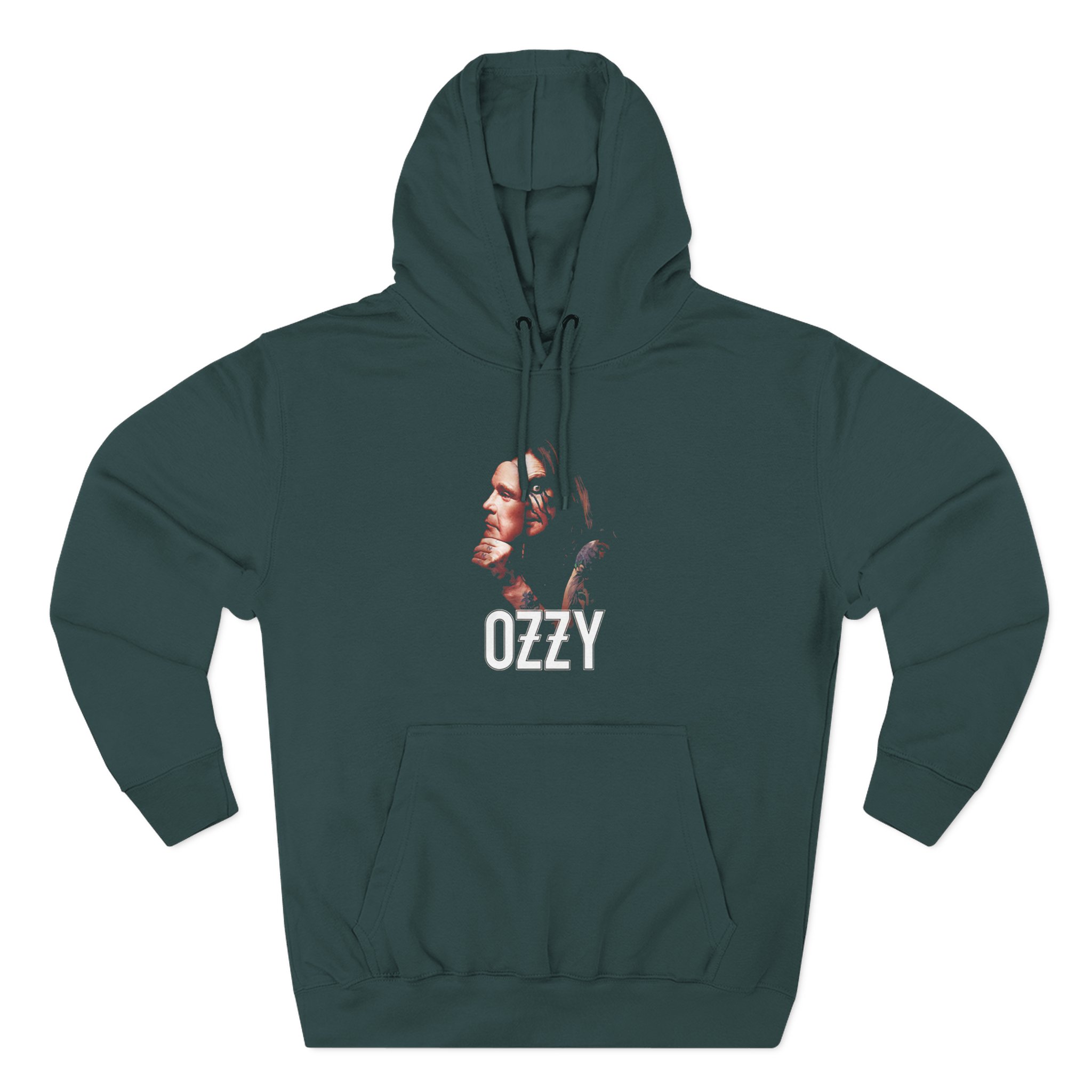 Ozzy Osbourne No More Tours 2 Admat Three-Panel Fleece Hoodie