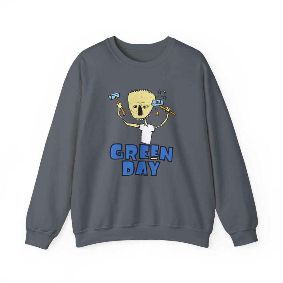 Green Day Nimrod Vintage Hammer Unisex Heavy Blend™ Crewneck Sweatshirt