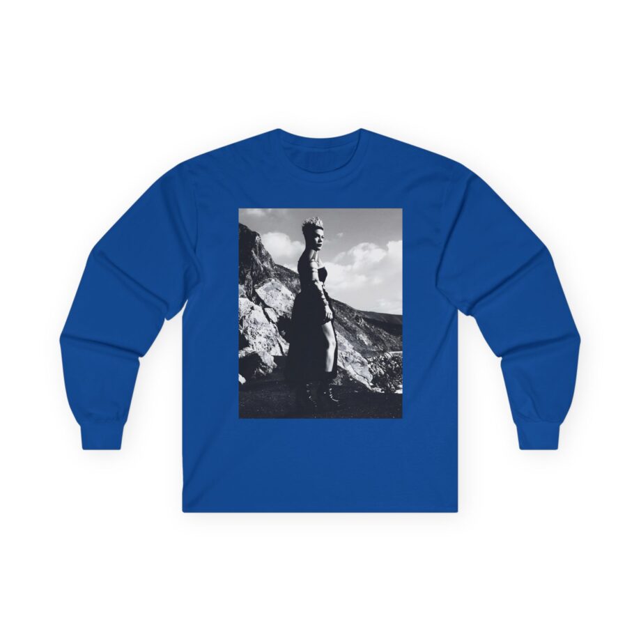 P!nk Trustfall Charcoal Unisex Ultra Cotton Long Sleeve Tee