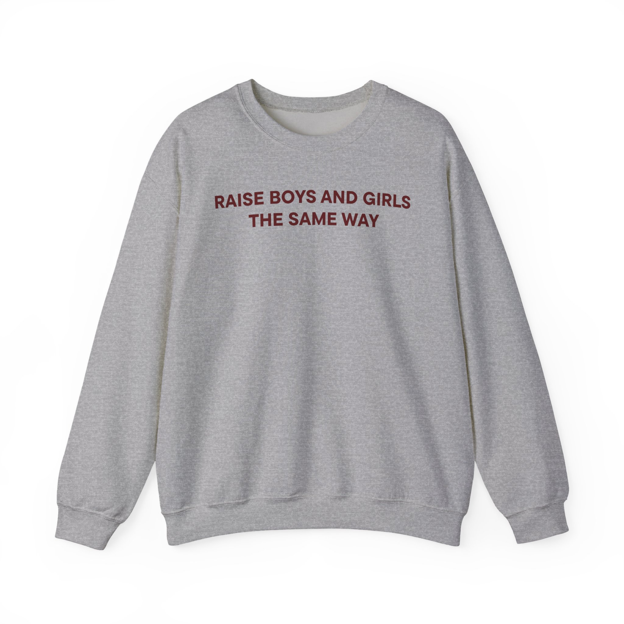 Jenny Holzer Raise the Same Way Unisex Heavy Blendâ„¢ Crewneck Sweatshirt