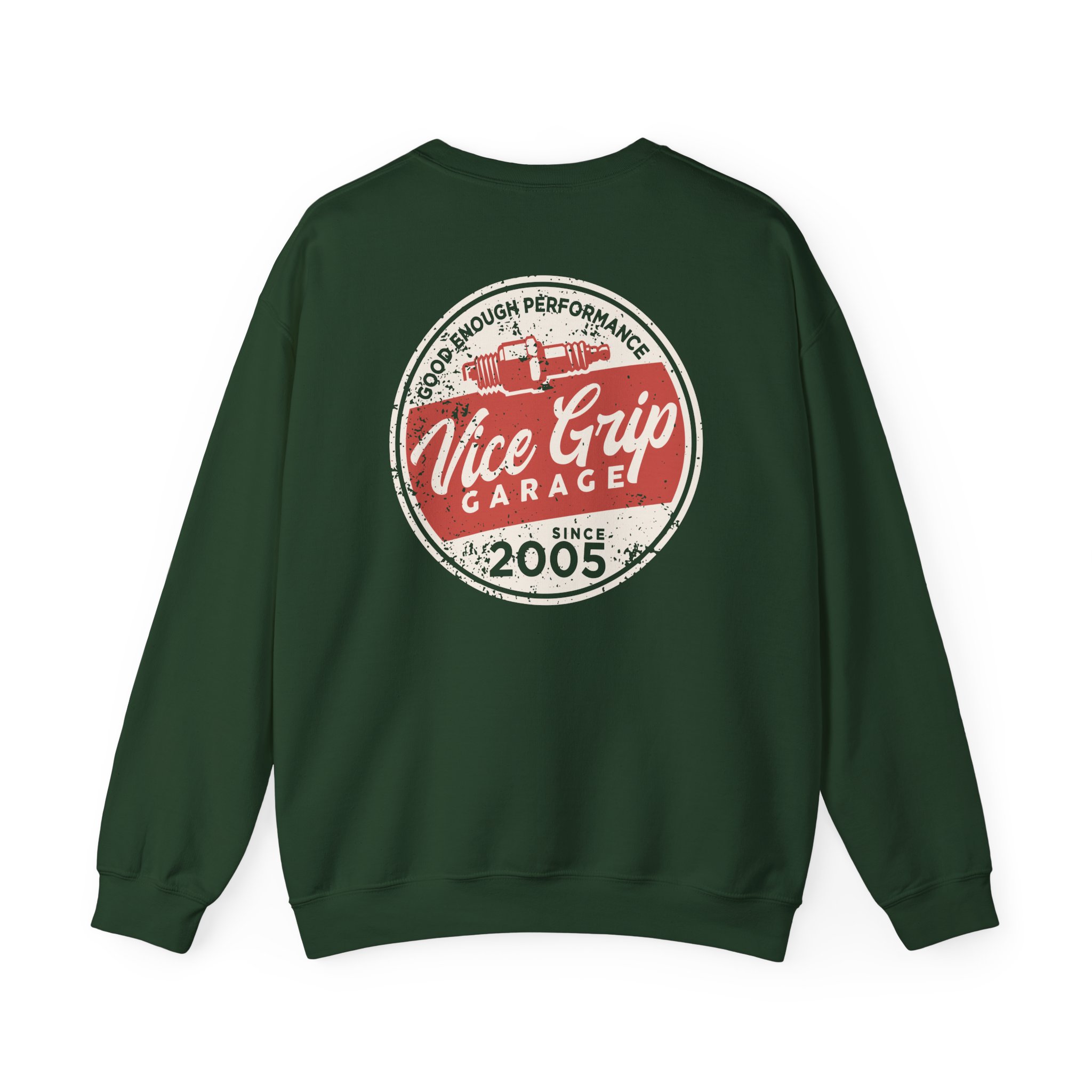 Vicegripgarage Good Enough Performance Redkap Unisex Heavy Blendâ„¢ Crewneck Sweatshirt