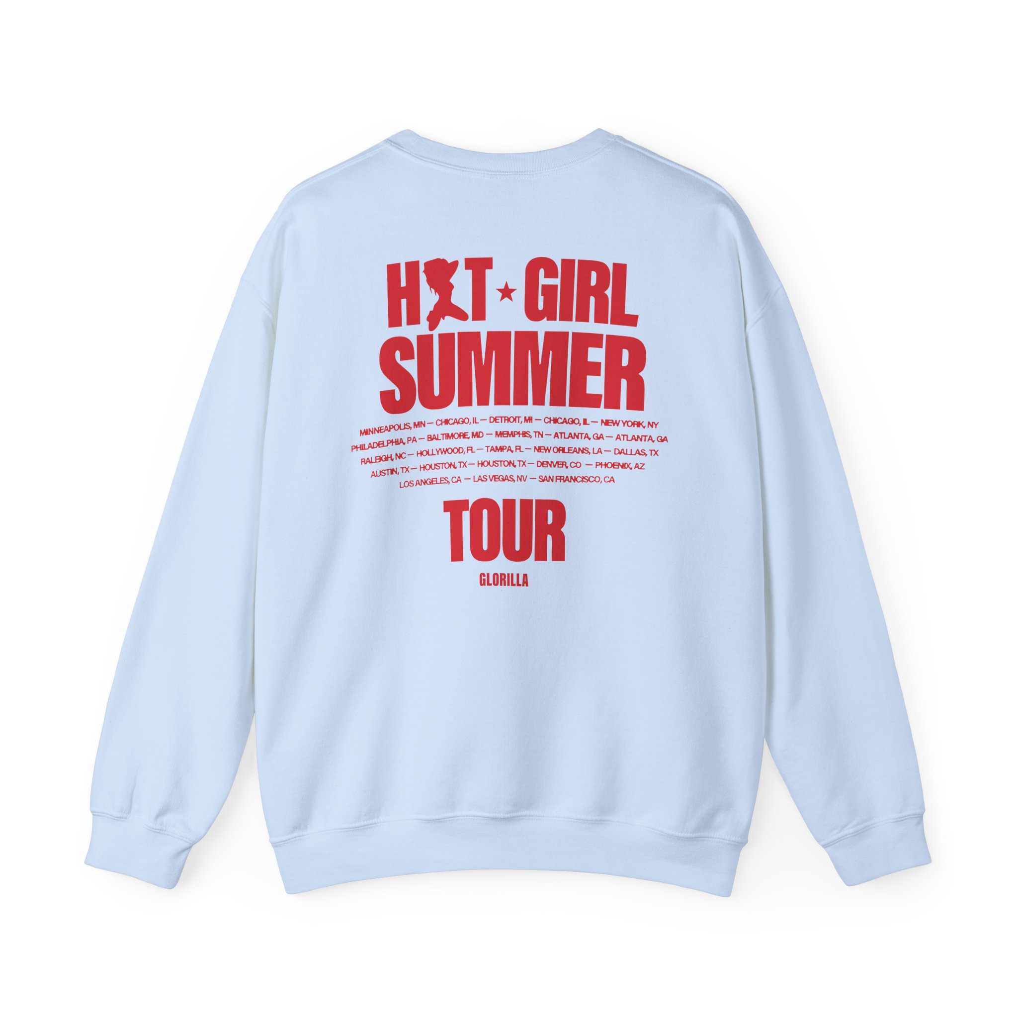 Glorilla Hot Girl Summer Tour Unisex Heavy Blendâ„¢ Crewneck Sweatshirt