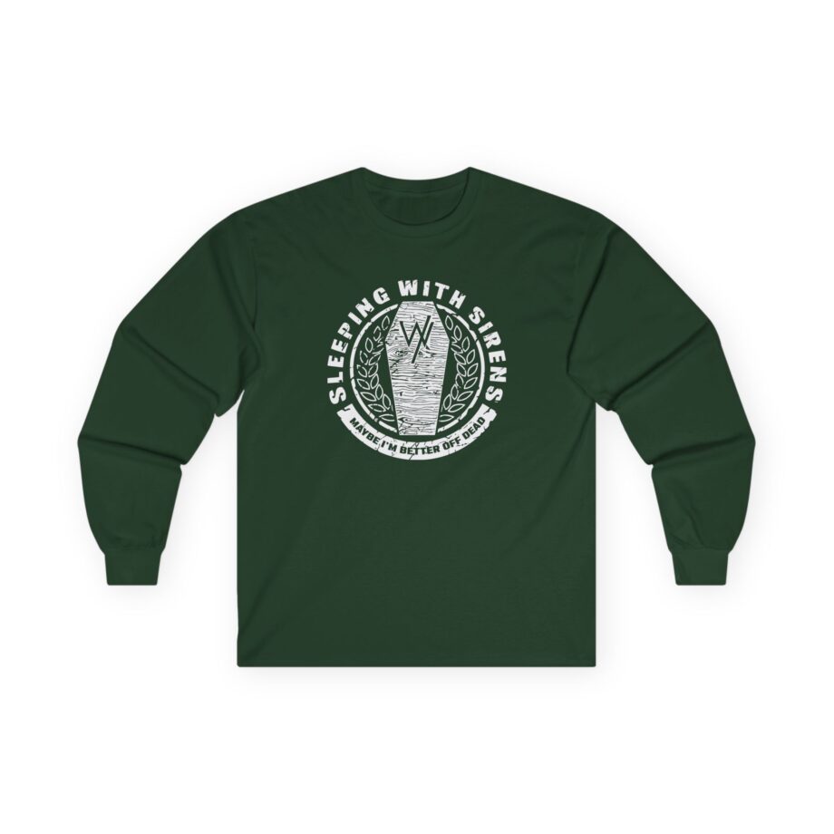 Sleeping With Sirens Coffin Unisex Ultra Cotton Long Sleeve Tee
