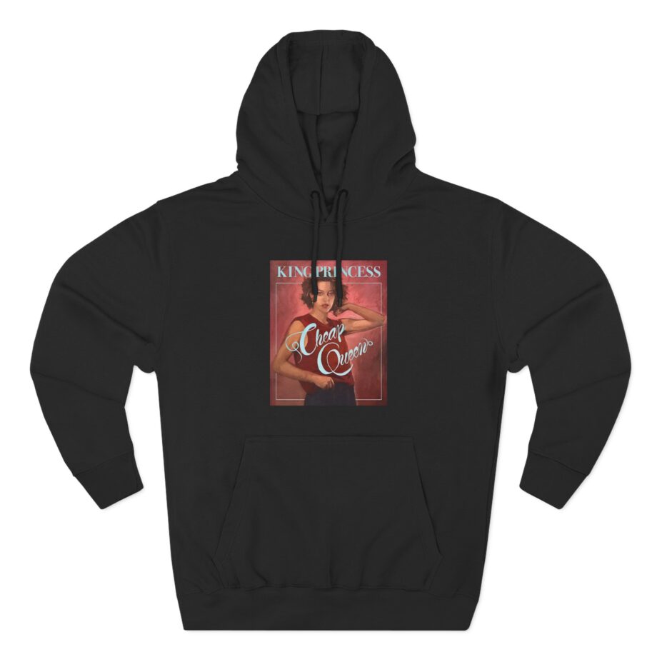 King Princess Cheap Queen Three-Panel Fleece Hoodie