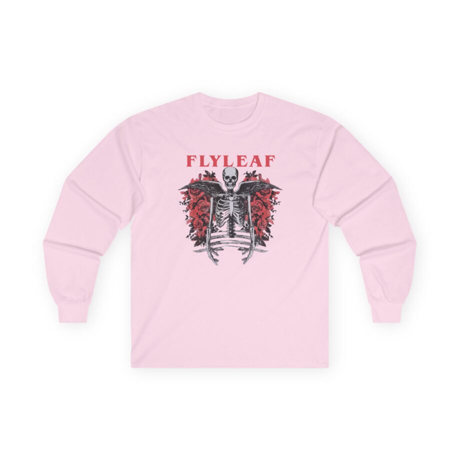 Flyleaf Skeleton Angel Unisex Ultra Cotton Long Sleeve Tee
