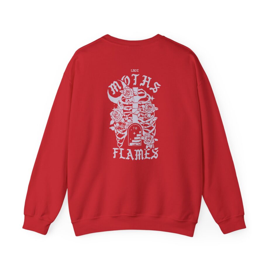 Like Moths to Flames Unisex Heavy Blend™ Crewneck Sweatshirt
