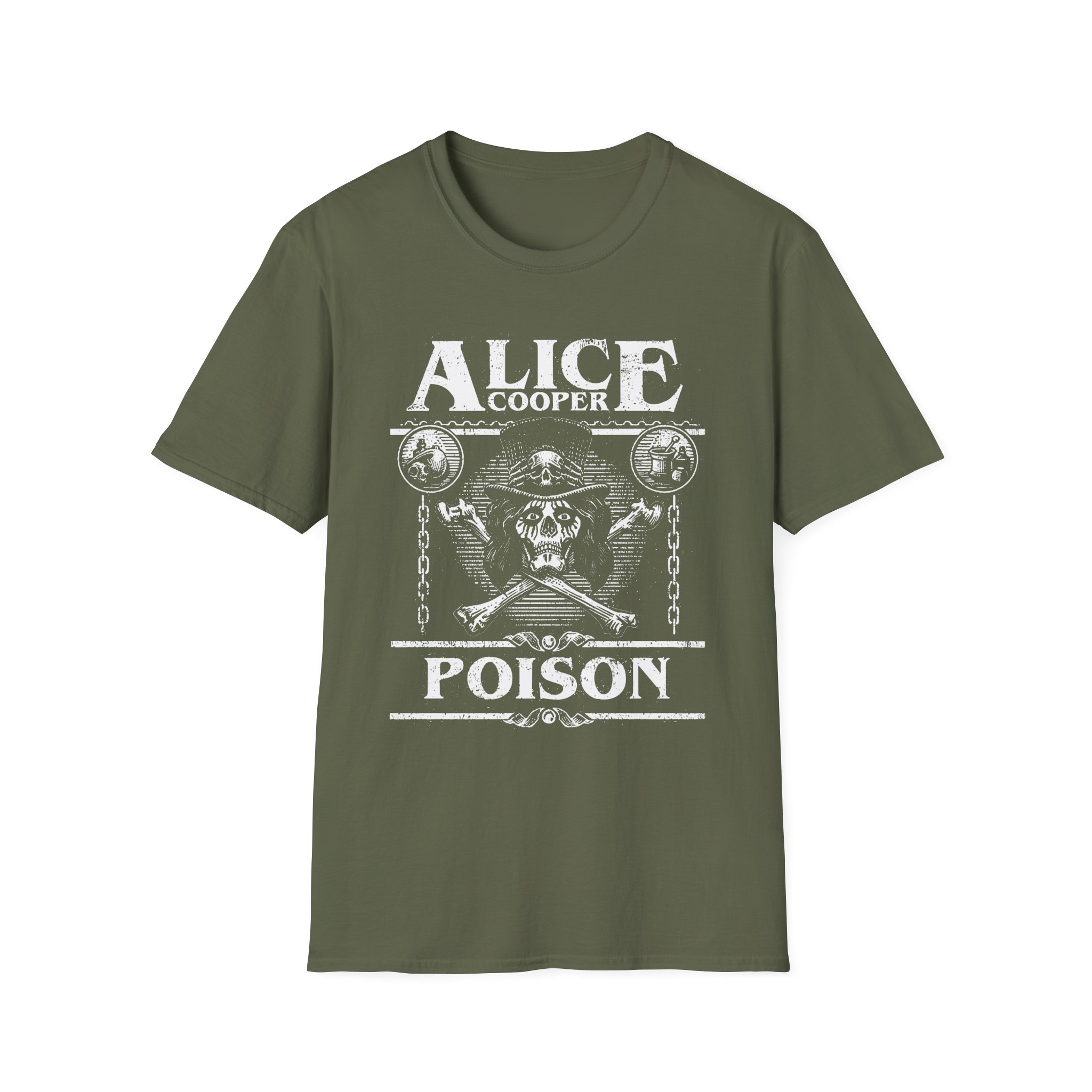 Alice Cooper Poison Unisex Softstyle T-Shirt