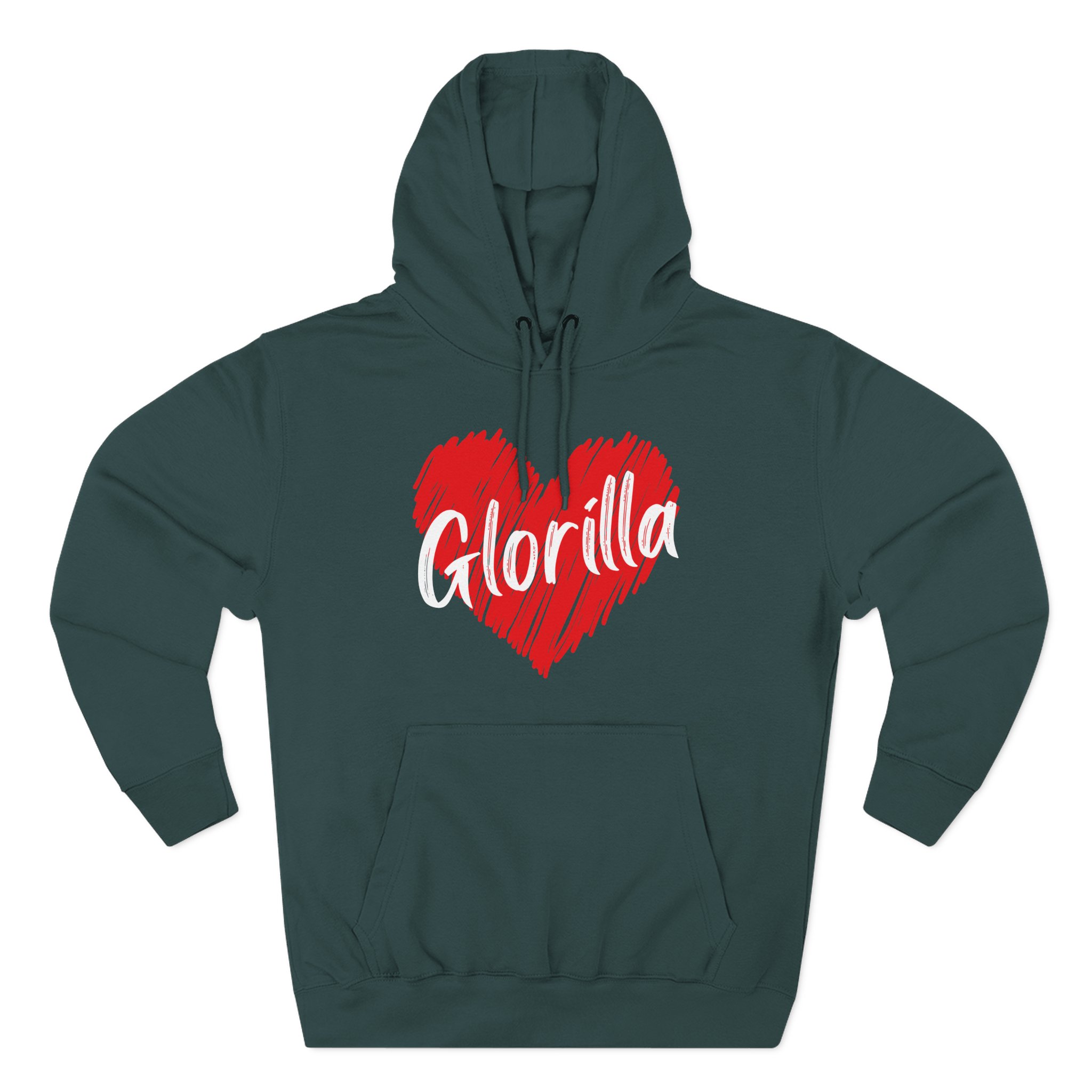 I Love Glorilla Three-Panel Fleece Hoodie