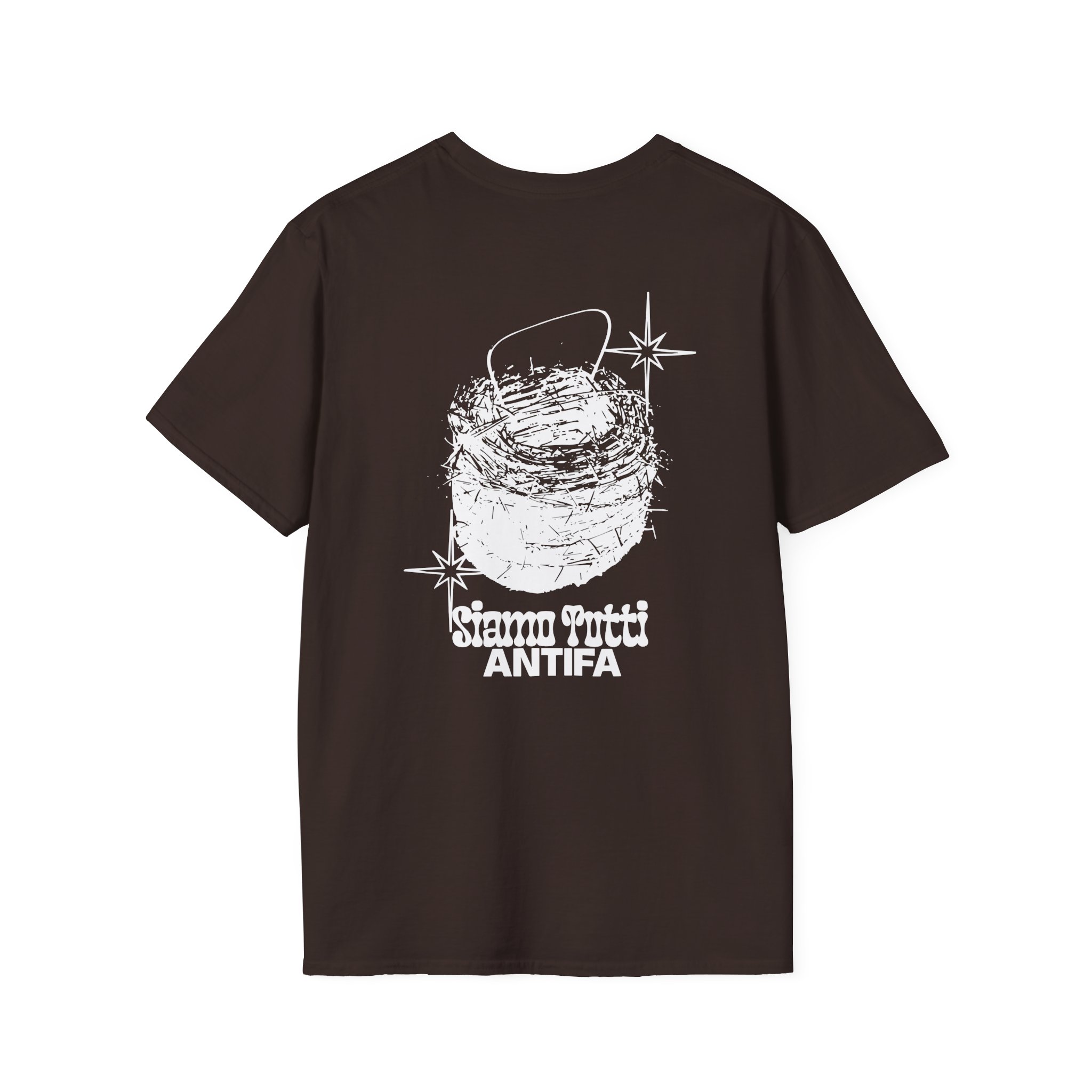 Disarstar Siamo Tutti Antifa Unisex Softstyle T-Shirt