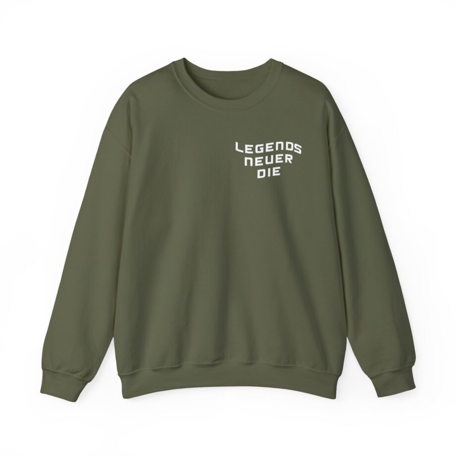 Faze Clan Legends Never Die Unisex Heavy Blend™ Crewneck Sweatshirt