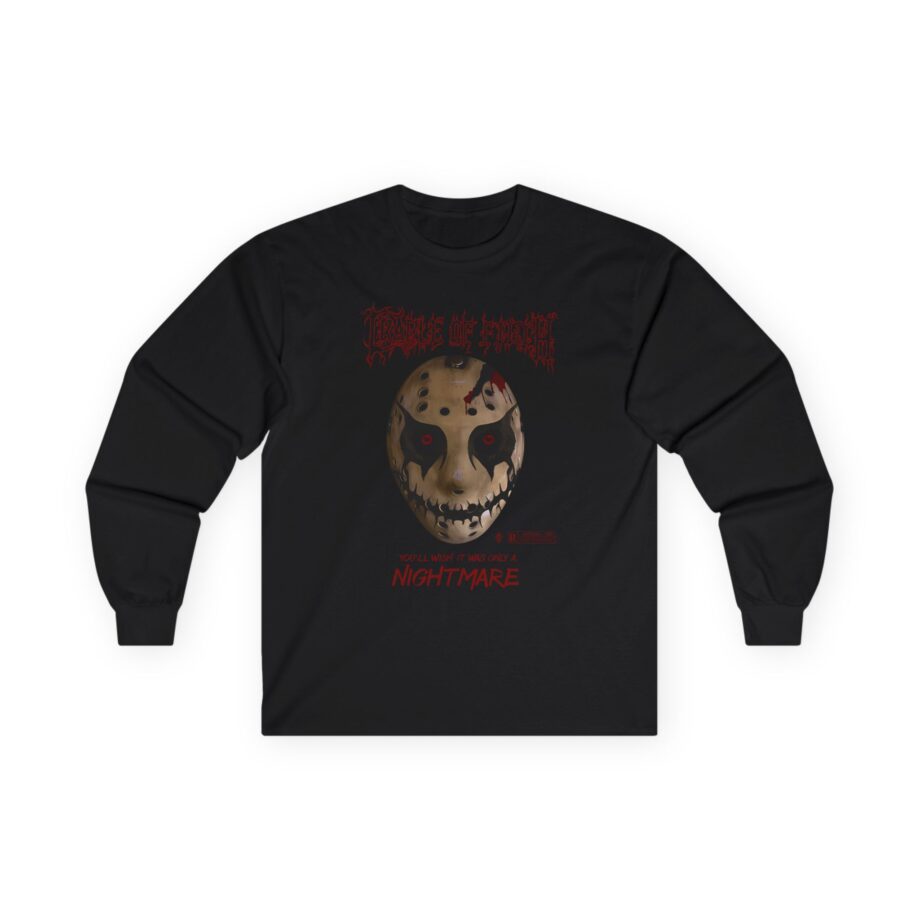 Cradle of Filth Halloween Hockey Mask Unisex Ultra Cotton Long Sleeve Tee