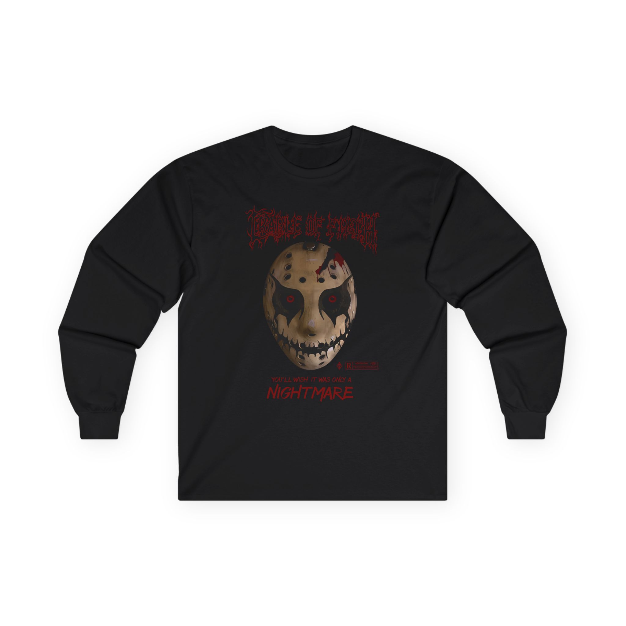 Cradle of Filth Halloween Hockey Mask Unisex Ultra Cotton Long Sleeve Tee