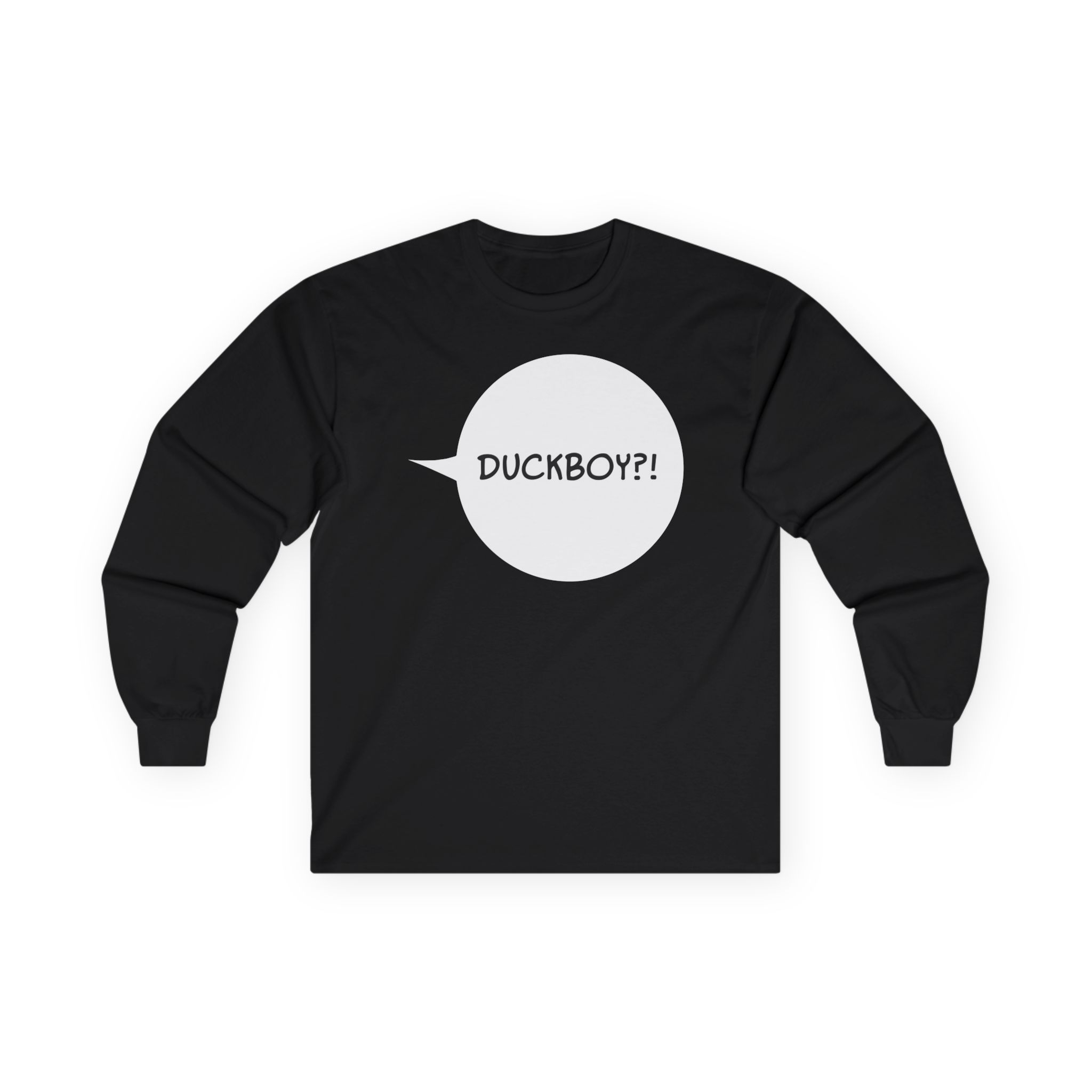 Duckboy Unisex Ultra Cotton Long Sleeve Tee