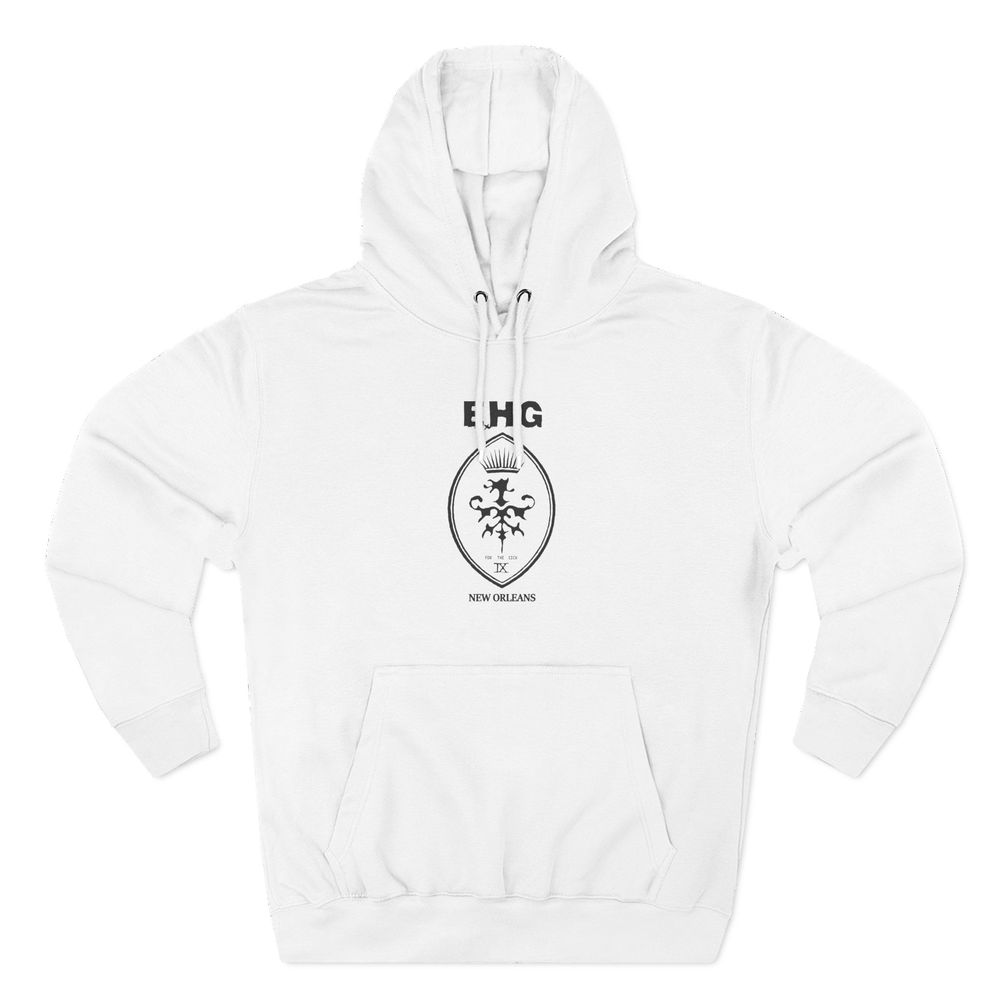 Eyehategod Phoenix/amps Three-Panel Fleece Hoodie