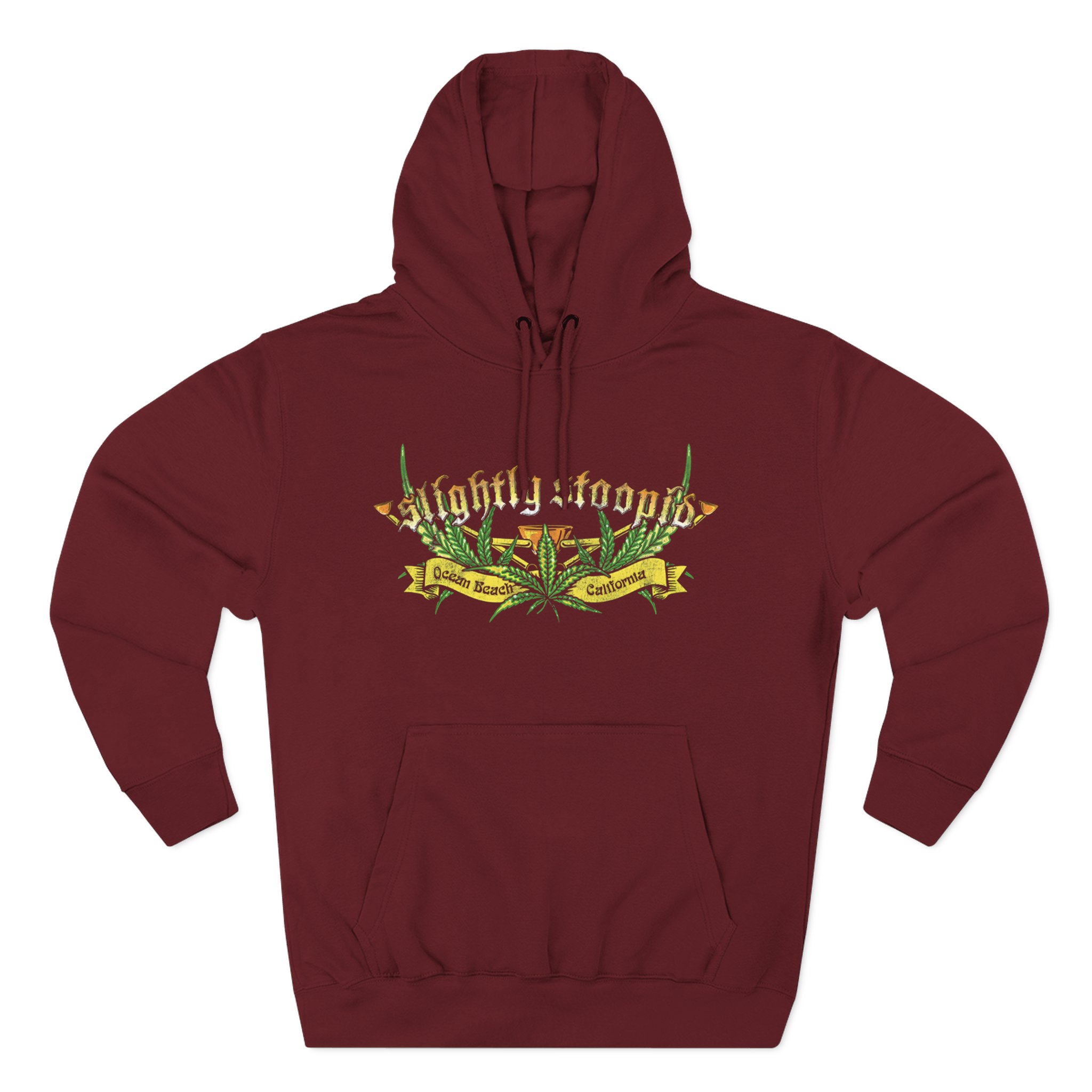 Slightly Stoopid 4/20 Crest Three-Panel Fleece Hoodie