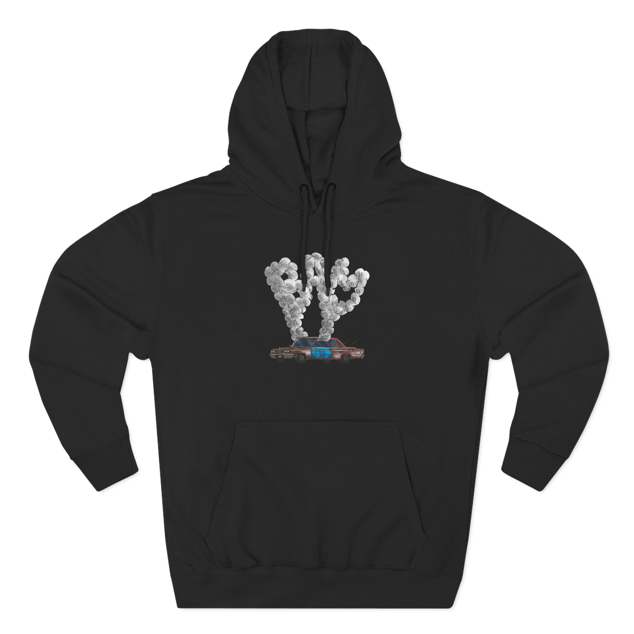 Kanel Joseph Three-Panel Fleece Hoodie