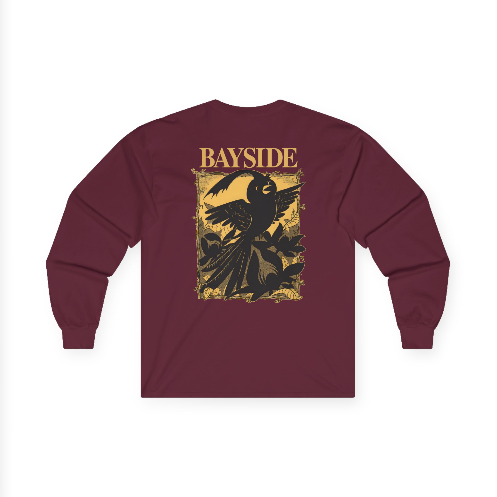 Bayside Cartoon Unisex Ultra Cotton Long Sleeve Tee